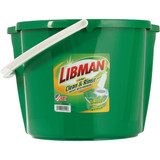 Libman 4 Gal. Green Clean & Rinse Bucket with Wringer