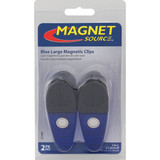 Master Magnetics 3-1-2 In. Blue Magnetic Clip (2-Pack) 07506 631659