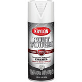Krylon Rust Tough 12 Oz. Semi-Gloss Alkyd Enamel Spray Paint, White