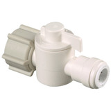 Watts 1/2 In. FPT X 3/8 In. CTS Plastic Push Valve 3552-0808