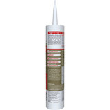 GE Advanced Silicone Kitchen & Bath Sealant, White, 10.1  Oz. Cartridge 2708925 791007