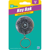 Lucky Line Key Bak Clip-On 24 In. Chrome Retractable Key Chain