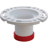 Sioux Chief 3 In. Schedule 40 DWV Push-Tite PVC Closet Flange 888-GPM