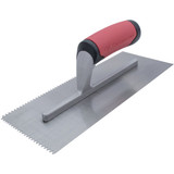 QLT 3/16 In. V-Notched Trowel w/Soft Grip 15677