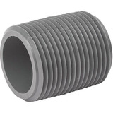 B&K 1-1/4 In. MIP x Close Schedule 80 PVC Nipple 406-001