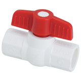 ProLine 1/2 In. Solvent x 1/2 In. Solvent PVC Ball Valve 107-633