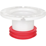 Sioux Chief 4 In. Schedule 40 DWV Push-Tite PVC Closet Flange