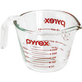 Pyrex Prepware 1 Cup Clear Glass Measuring Cup 6001074