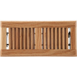 Home Impressions 4 In. x 10 In. Light Oak Floor Register WF0410L0