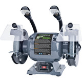 Genesis 6 In. 1/2 HP Bench Grinder with Lights GBG600L