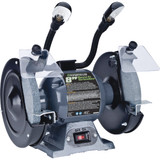 Genesis 8 In. 3/4 HP Bench Grinder with Lights GBG800L