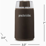 Proctor Silex 12 Cup Fresh Grind Brown Coffee Grinder