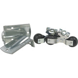 National Hardware Zinc-Plated Round Rail Door Strap Barn Door Hanger