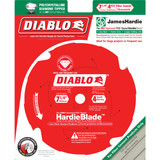 Diablo HardieBlade 7-1/4 In. 4-Tooth PCD Fiber Cement Circular Saw Blade, Bulk