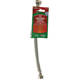Fluidmaster Fits-All 12 In. L. Stainless Steel Faucet Connector B4F12U 490571