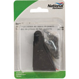 National Hardware Black Jamb Bracket