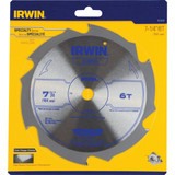 Irwin Classic Series 7-1-4 In. 6-Tooth Fiber Cement Circular Saw Blade 15702ZR 370223
