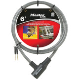 Master Lock 6 Ft. x 3/8 In. Integrated Keyed Cable Lock 8154DPF