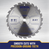 Irwin Classic Series 8-1-4 In. 24-Tooth General Purpose Circular Saw Blade 15150 370169