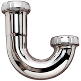 Do it Best 1-1/4 In. Chrome Plated Brass J-Bend 10300CK