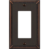 Amerelle Aged Brz Gfi Wallplate 74RDB