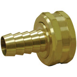 Anderson Metals 1/2 In. Barb x 3/4 In. FHT Brass Hose Swivel 737046-0812