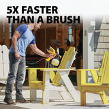 Wagner Control Spray Xtra Duty Handheld HVLP Stain Sprayer 2416643 776536
