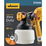 Wagner Control Spray Xtra Duty Handheld HVLP Stain Sprayer 2416643 776536