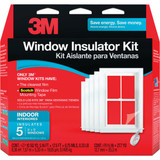 3M 62 In. x 210 In. Indoor Window Insulation Kit (5-Pack) 2141W-6