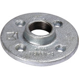 Southland 2 In. Malleable Iron Galvanized Floor Flange 511-608BG