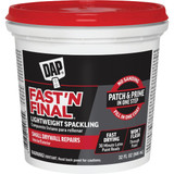 DAP Fast 'N Final 32 Oz. Lightweight Latex Patch & Prime Spackling 12142