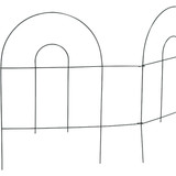 Best Garden 8 Ft. Powder-Coated Green Wire Folding Fence 741965 741965