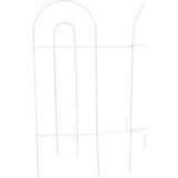 Best Garden 10 Ft. Powder-Coated White Wire Folding Fence 742174