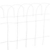 Best Garden 14 In. H x 20 Ft. L Galvanized Wire Decorative Border Fence 732942