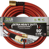 Best Garden 5/8 In. Dia. x 50 Ft. L. Drinking Water Safe Contractor Hose