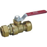 ProLine 3/4 In. C Forged Brass Compression Ball Valve 107-024NL