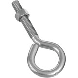 National 3/8 In. x 4 In. Stainless Steel Eye Bolt N221648