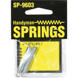 Prime-Line Handyman 0.035 Ga 1/4 In. x 1-7/8 In. Extension Spring (2-Pack)