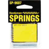 Prime-Line Handyman 0.016 Ga 1/4 In. x 2-1/2 In. Extension Spring (2-Pack)
