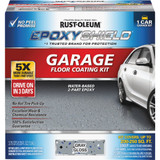 Rust-Oleum EPOXYSHIELD Gloss Garage Floor Coating Kit, Gray, 120 Oz. 251965 789264
