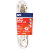 Do it Best 13 Ft. 16/2 Flat Plug White Extension Cord INF-PR2162-13-WH