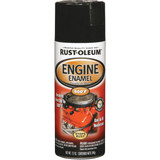 Rust-Oleum Stops Rust 12 Oz. Gloss Black Engine Enamel Spray Paint 248932