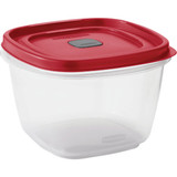 Rubbermaid Easy Find Lids 7 C. Clear Round Food Storage Container