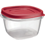 Rubbermaid Easy Find Lids 2 C. Clear Round Food Storage Container