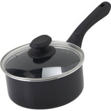 Ecolution Elements 2 Qt. Aluminum Black Sauce Pan EABK-2818-E