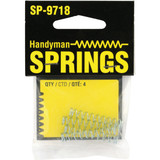 Prime-Line Handyman 0.025 Ga 1/4 In. x 1-3/8 In. Compression Spring (4-Pack)