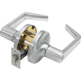 Tell Satin Chrome Privacy Door Lever  CL100016