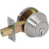 Tell Commercial Stainless Steel Single Cylinder Deadbolt CL100055