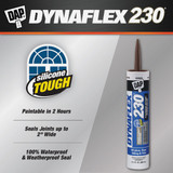 Dap Dynaflex 230 10.1 Oz. 100% Waterproof Window, Door, Siding & Trim Elastomeric Sealant, Brown
