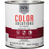 Color Solutions Int Flat Ultra Wht Paint CS46W0801-14